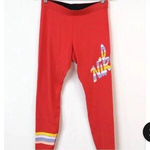 Nike WM M leggings striped logo on leg horizontal